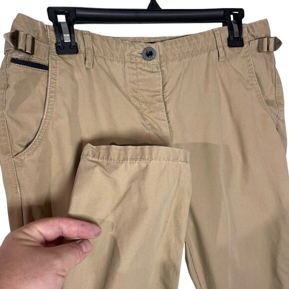 SCOTCH & SODA Women’s Tapered Leg Khaki Chino Trouser Pant size 29 - Picture 2 of 5